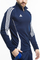 Bluzë sport për meshkuj Adidas Tiro 24 M IS1044, AEROREADY, me zinxhir gjysmë, blu navy
