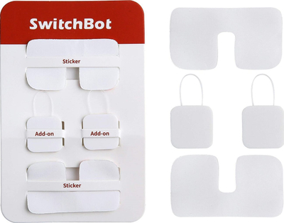 Сет лепливи налепници SwitchBot Add-on Sticker, 3M, силно лепење