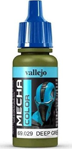 Bojë akrilike Vallejo Mecha Color 69.029 Deep Green, 17ml, jeshile e errët