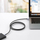 Kabllo USB UGREEN USB 3.0 A në A, 5Gbps, najlon, e zezë