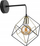 Aplike muri TK Lighting ALAMBRE 6712, 1xE27, stil industrial, e zezë me ari