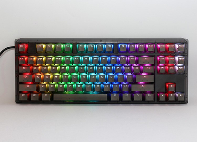 Tastierë gaming Ducky One 3 Aura Black TKL, RGB LED, MX Speed Silver, e zezë