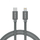 Kabllo Swissten tekstile USB-C / Lighning, 2M, e argjendtë