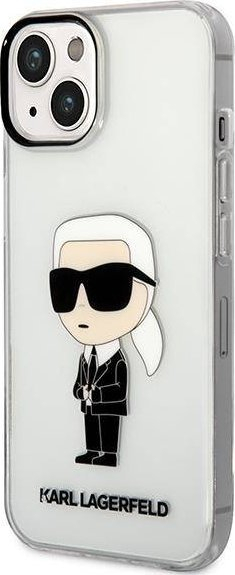 Mbulesë telefoni Karl Lagerfeld IML NFT Ikonik, për iPhone 14 Plus 6.7", transparente