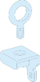 Set doreza ngritëse Schneider Prisma Plus System P LVS08700, 4 copë