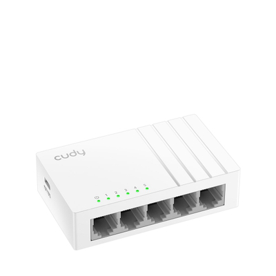 Switch rrjeti Cudy GS105U, 5 porta Gigabit, USB C, i bardhë