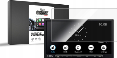 Керамички заштитен филм GRIZZ за Sony XAV-AX4050 6.95", 2DIN, проѕирен
