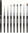 Set furçash për thonj NailFreak Brush Set, 8 copë