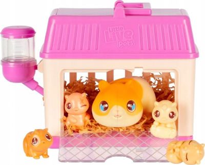 Lodër interaktive Little Live Pets Mama Surprise Minis, set me hamster surprizë, për fëmijë 5+