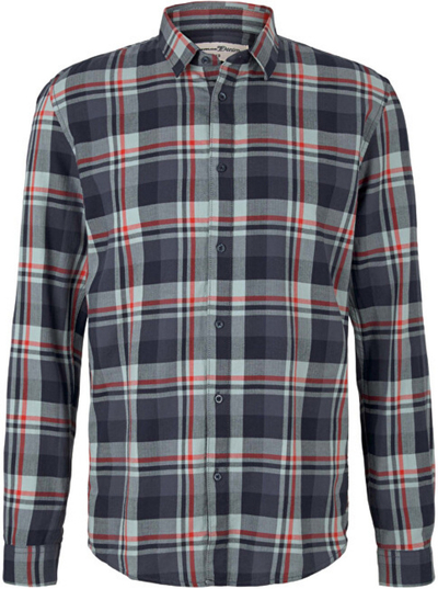 Këmishë Tom Tailor Slim Fit, e kaltër