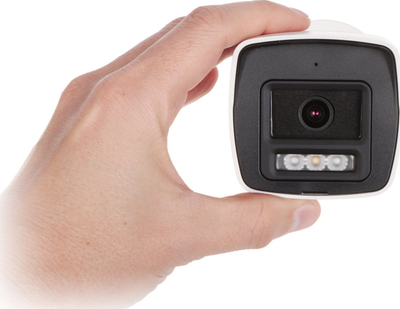 Kamerë IP Hikvision DS-2CD1027G2H-LIU, 2.8mm, 1080p ColorVu, e bardhë
