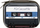 Kuti metalike LoveInstant Retro Cassette Tape, për foto 2x3", me zinxhir, shumëngjyrëshe