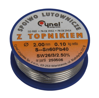 Mega Калај за Лемење со Колофониум, 1.0 mm, 100 g