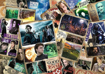 Puzzle Trefl Harry Potter Heroes, 2000 pjesë, shumëngjyrëshe