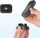 Mbajtëse bazë për kamerë Sunnylife X4 DZ808D, për Insta360 X4, plastike, e zezë