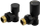 Set radiatorësh angular Komfort PRO, valvul 1/2", bronz, i zi