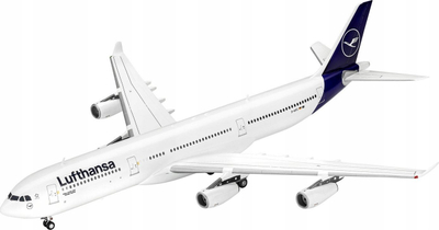 Set maketi Revell Airbus A340 300 Lufthansa, 1:144, plastik, shumëngjyrësh