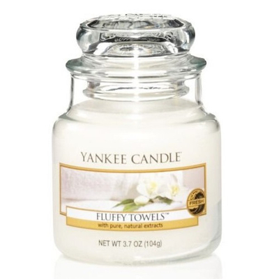 Qiri aromatik Yankee Candle Fluffy Towels, 104 g