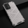 Këllëf Honeycomb për Samsung Galaxy A73, hibrid TPU + PC, kundra goditjeve, i zi transparent
