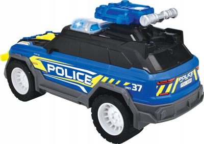 Lodër makinë policore Simba Police SUV, 30cm, me drita dhe tinguj, blu