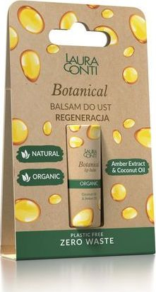 Balsam buzësh rigjenerues Laura Conti me vaj qelibar, 8.3g