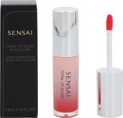 Gloss buzësh Sensai Total Lip Gloss 02 Akebono Red, 4.5ml, e kuqe