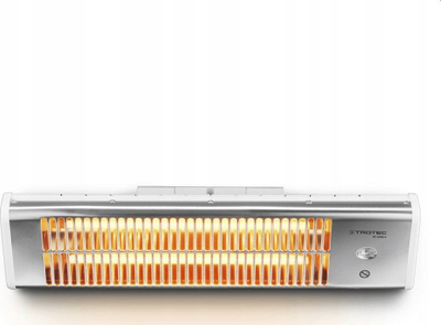 Ngrohës me rreze infra të kuqe Trotec IR 1200 S, 1200W, për në mur, ngjyrë argjendtë