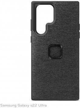 Maskë telefoni Peak Design Everyday Case, për Samsung Galaxy S22 Ultra, me SlimLink magnetik, gri grafit