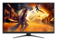 Monitor gaming AOC G4 U27G4XM, 27", 4K Ultra HD, i zi me të kuqe