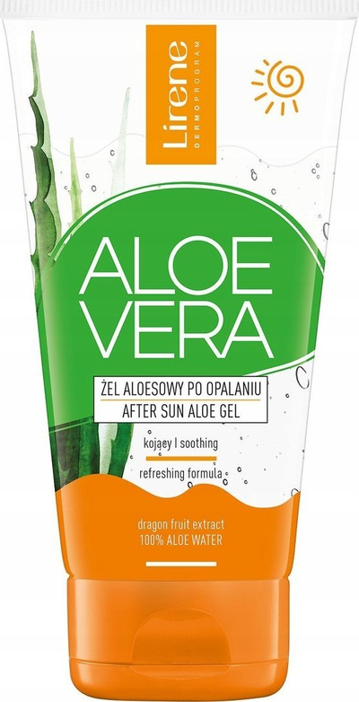 Xhel pas diellit Lirene Aloe Vera, aloe vera, 200 ml, portokall