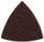 Letër gërryëse Bosch Delta Fleece P280 93mm, përfundim i imët, ngjyrë kafe
