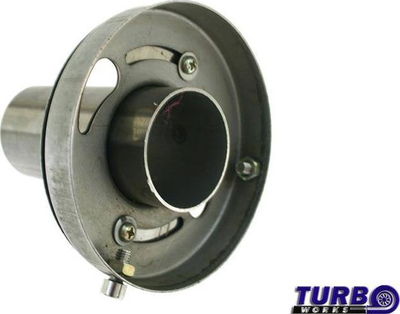 Zbutës zhurme TurboWorks_D Silencer, për marmitë 4.5", metalik