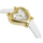 Ora vajzash Perfect Communion Heart, quartz, rezistente ndaj ujit 30M, e bardhë