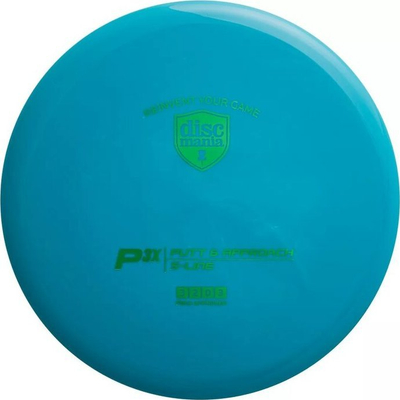 Disk golf Discmania S-Line P3X, putter 176g, blu e gjelbër
