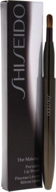 Четка за усни Shiseido The Makeup, пренослива, извлекувачка, црна