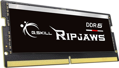 Memorie RAM për laptop G.Skill Ripjaws F5-5600S4040A16GX2-RS, DDR5, 32GB 5600MHz