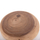 Tabure Mixelen Fiber Cement, dru teak, 45x46 cm, e bardhë
