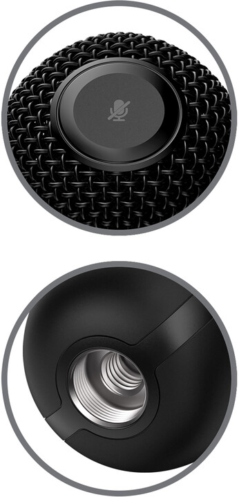 Mikrofon HyperX Solocast, i zi