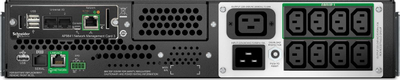 UPS APC Smart-UPS Lithium-ion 3000VA, për raft, i zi