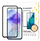Xham mbrojtës Wozinsky Full Glue për Samsung Galaxy A16 A16 5G, 9H, i zi