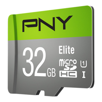 Мемориска картичка microSDHC PNY Elite 32GB, Class 10, UHS-I U1