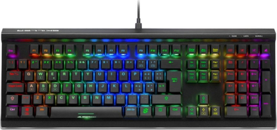 Tastierë mekanike Sharkoon Skiller SGK60, Kailh Box Brown, RGB, e zezë