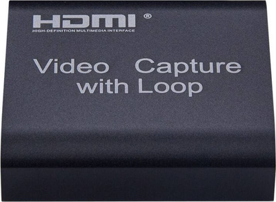 Kartë kapjeje HDMI Spacetronik SP-HVG06, hyrje 4K, dalje 1080p, e zezë
