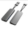 Hub USB C Targus HyperDrive VIPER 10 in 2 HD392, 2x USB C, 4K 60Hz, gri metalik
