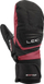 Doreza skish për fëmijë LEKI Griffin 3D Junior, SOFT-TEX, izolim Fiberloft, zi rozë