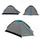 Çadër kampingu Nils Camp NC6033 Nightfall, 2 persona, e papërshkueshme nga uji, gri blu