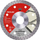 Disk diamanti Rubi TLG Superpro, 115mm, për gres porcelani, argjend i kuq