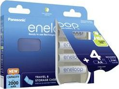 Bateri të rikarikueshme Panasonic Eneloop AA, 2000mAh, set 4 copë