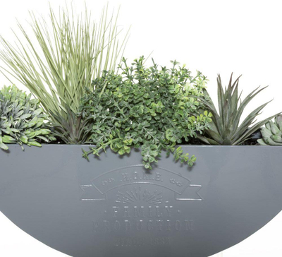 Bimë artificiale varëse Atmosphera Hanging Potted Plant, 44 cm, gri