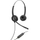 Kufje me mikrofon Axtel Elite HDvoice MS Duo NC, USB Type A, me fill, e zezë argjendi